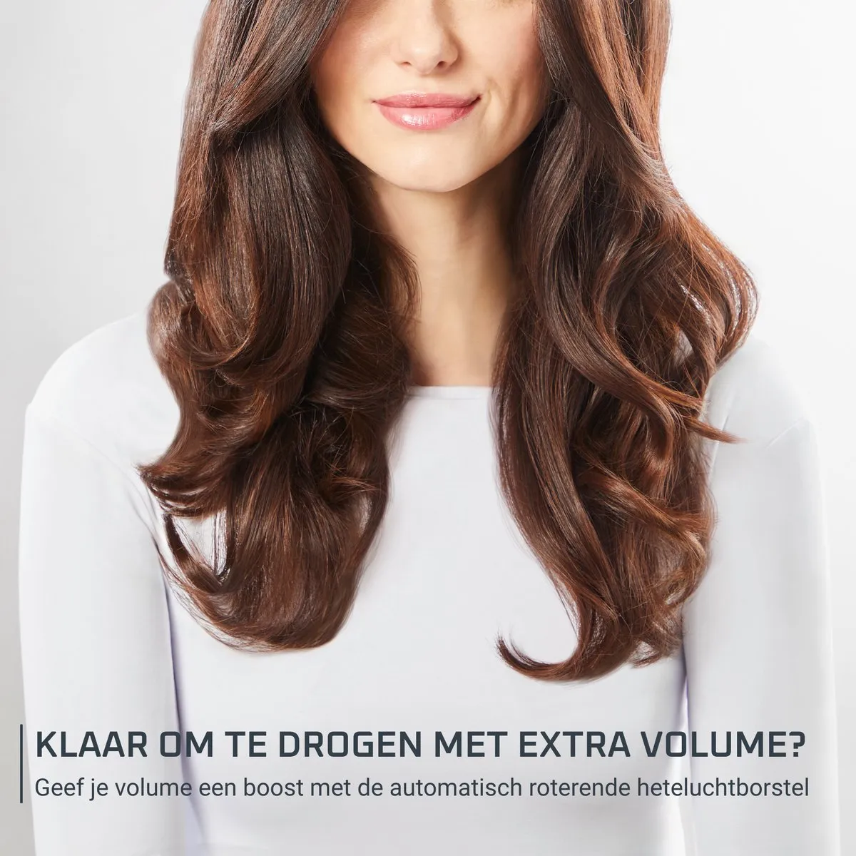 Rowenta Brush Activ Renewal UB9530 Krulborstel - 1000W - 2 Snelheden - Zwart/Zilver