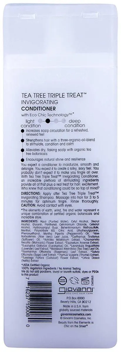 Giovanni Tea Tree Triple Treat Conditioner 250ml