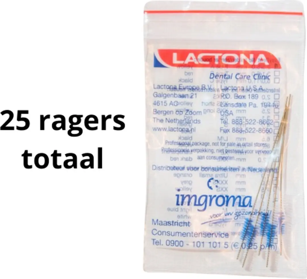 Lactona EasyDent Type A Ragers 25 Stuks