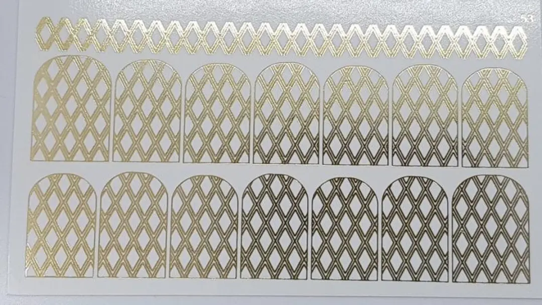 Korneliya Folie Decal Goud