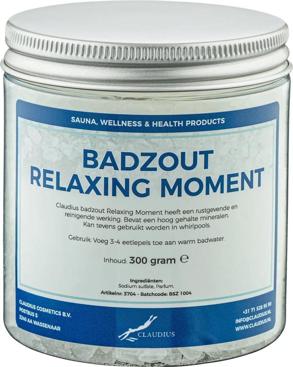 Splashbox Cosmetics Claudius Badzout Relaxing Moment - 6 Stuks 300g