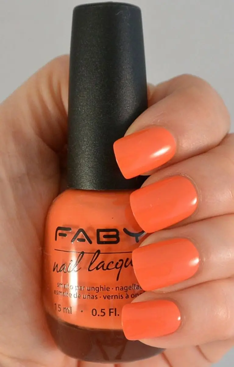 FABY Vegan Nagellak Oranje - 15ml