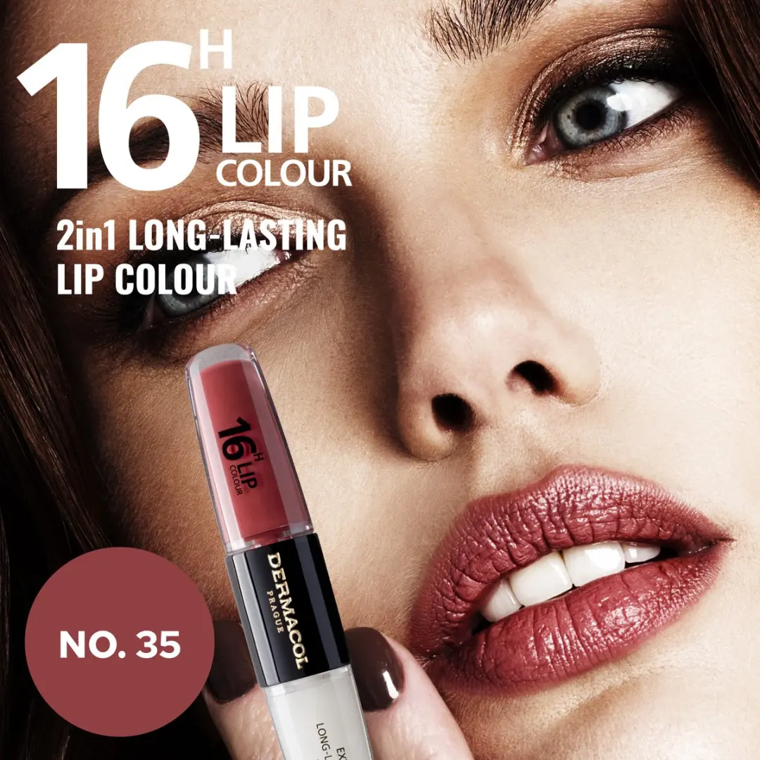 Dermacol 16-Uur Liptint n.35 - 8ml - Rood