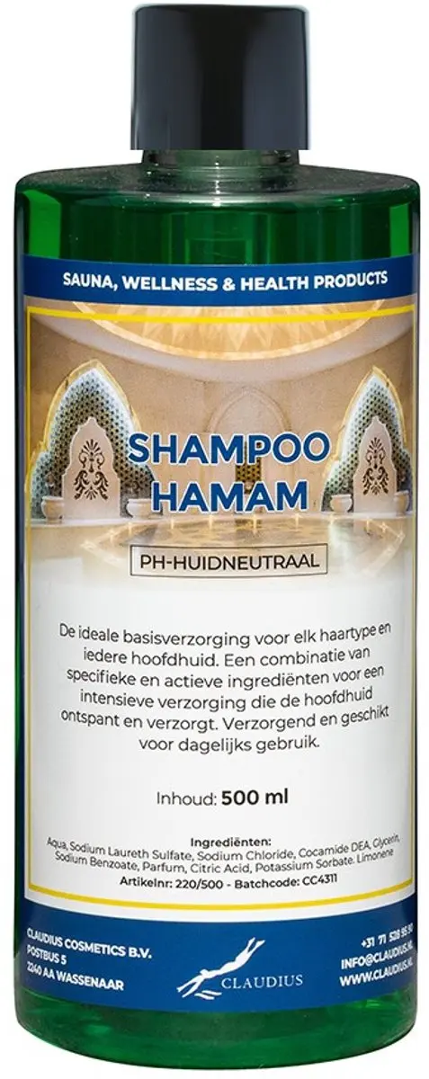 Splashbox Cosmetics Shampoo Hamam 500ml