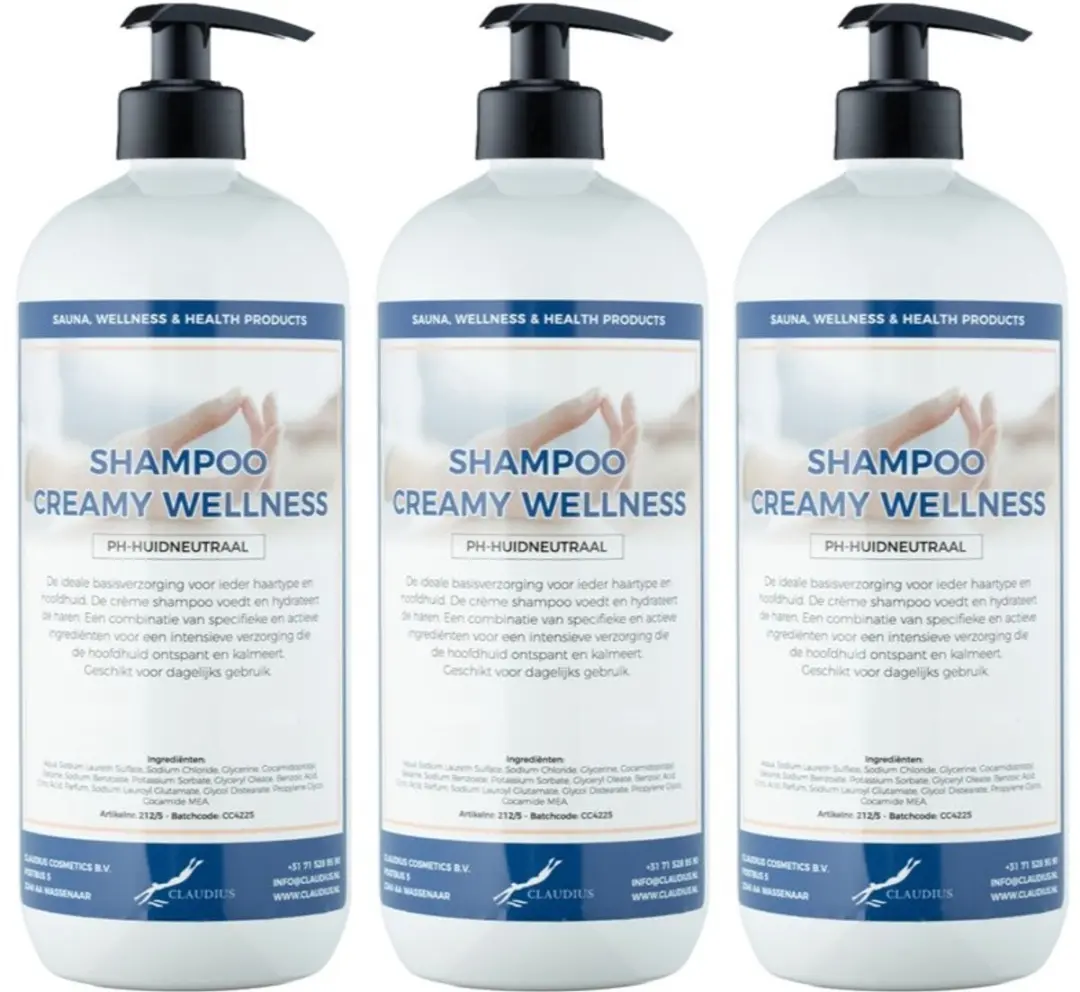 Splashbox Cosmetics Shampoo Creamy Wellness 1L