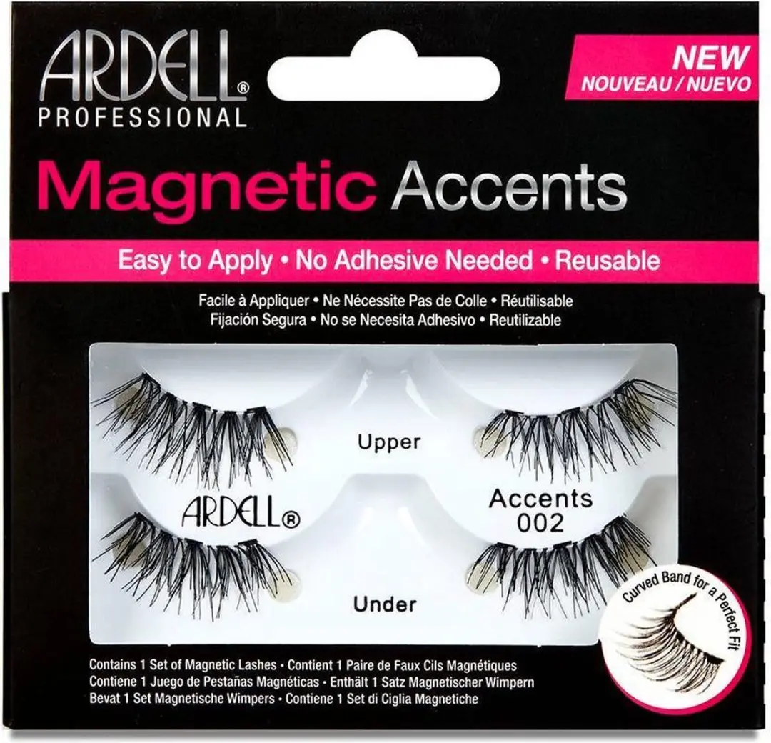 Ardell Magnetic Lashes Accent 002 - Zwart - 4 Stuks