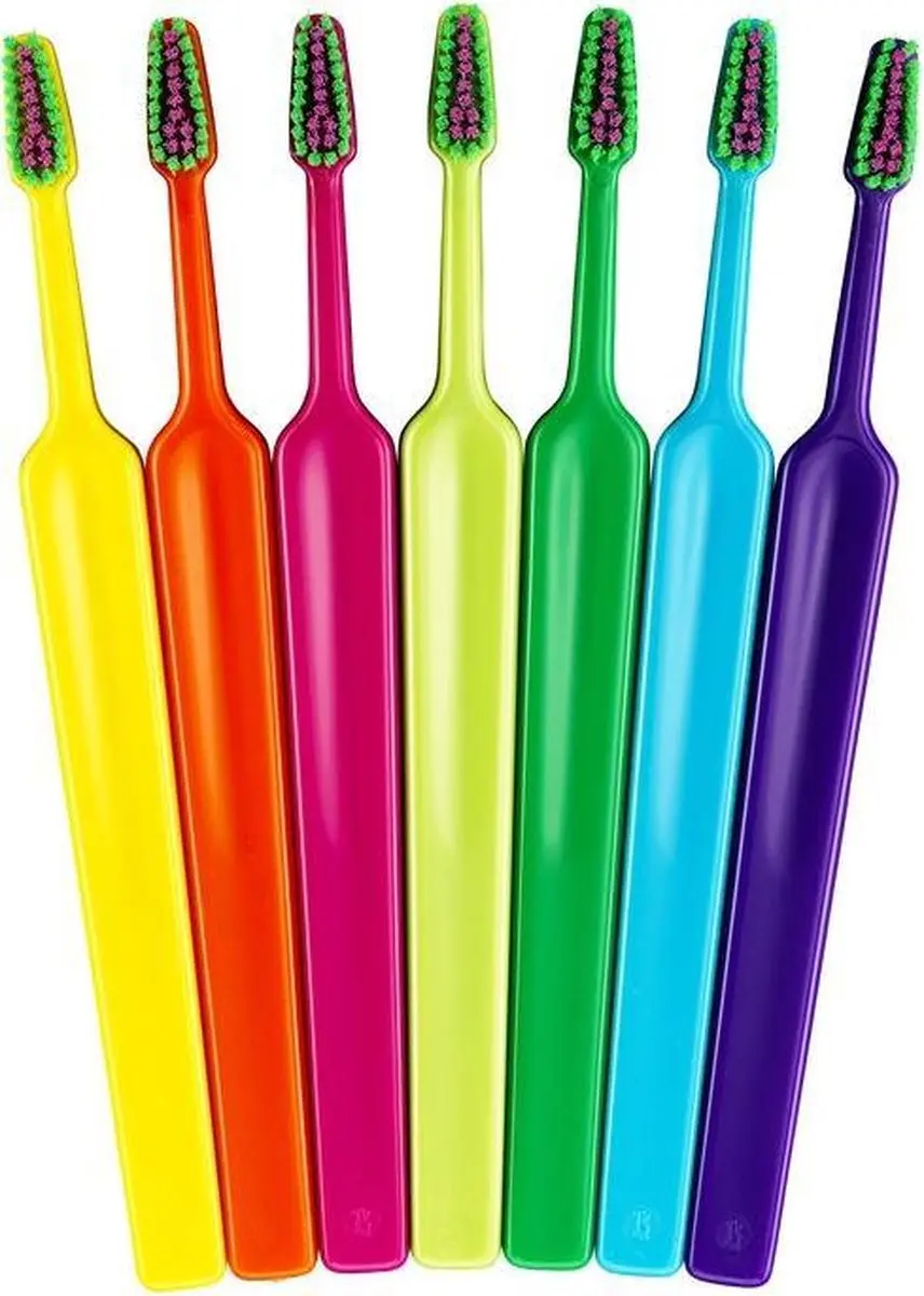 Tepe Color Compact Tandenborstel - 4 Stuks - Extra Zacht