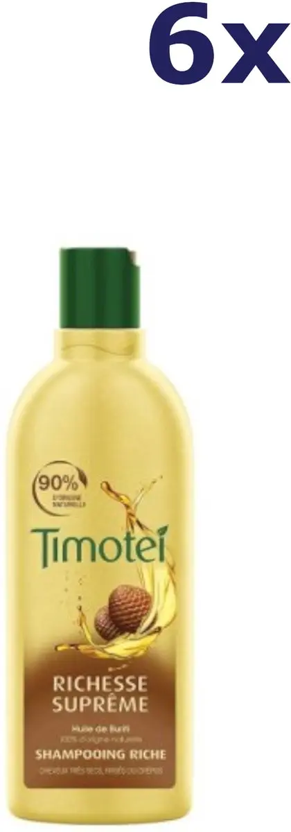 Timotei Richesse Supreme Shampoo 300ml - 6 Stuks