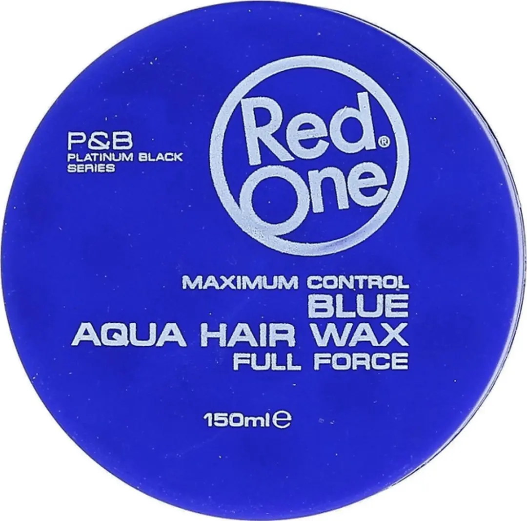 Red One Aqua Hair Wax Blauw - 18 Stuks (2700ml)