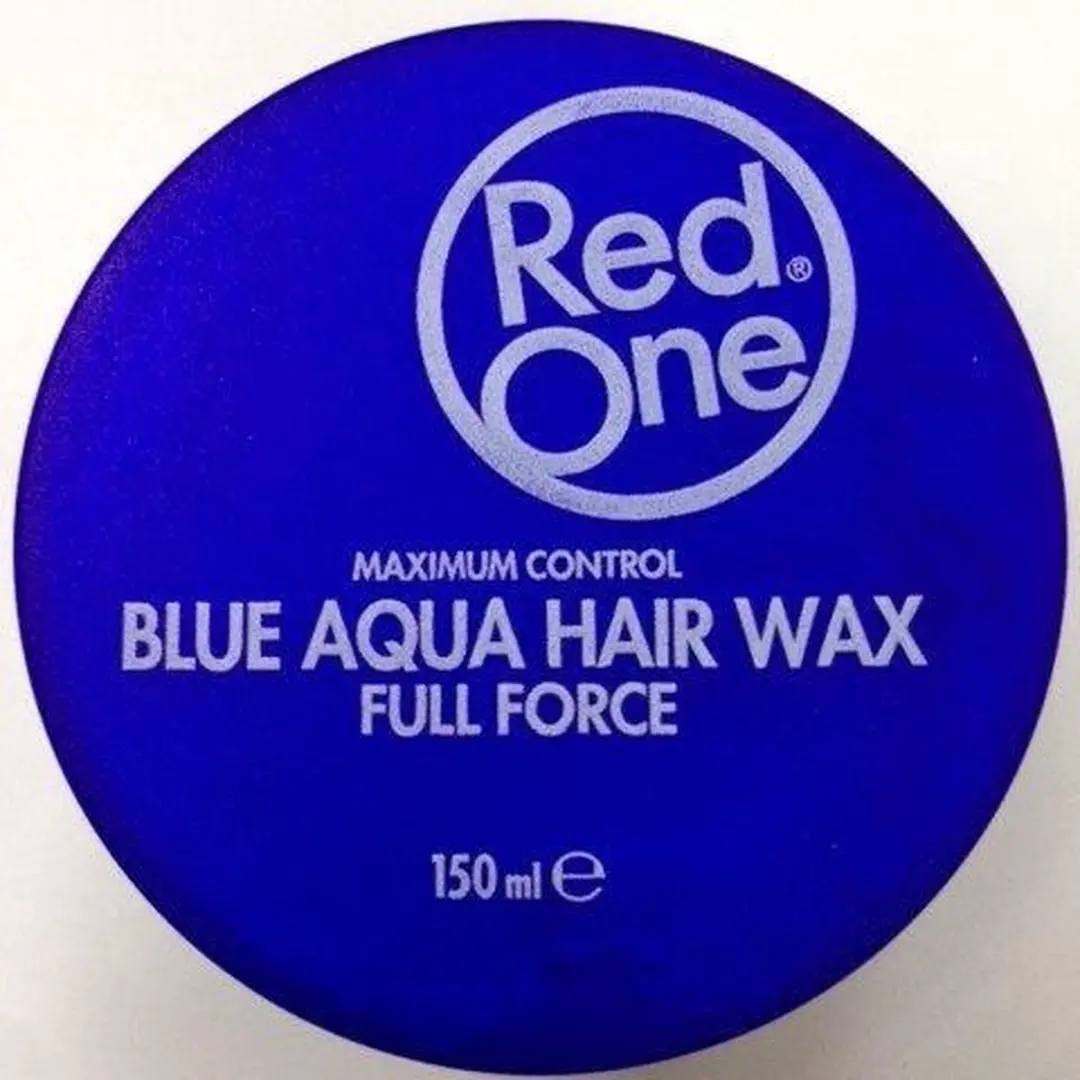 Red One Aqua Hair Wax Blauw - 18 Stuks (2700ml)