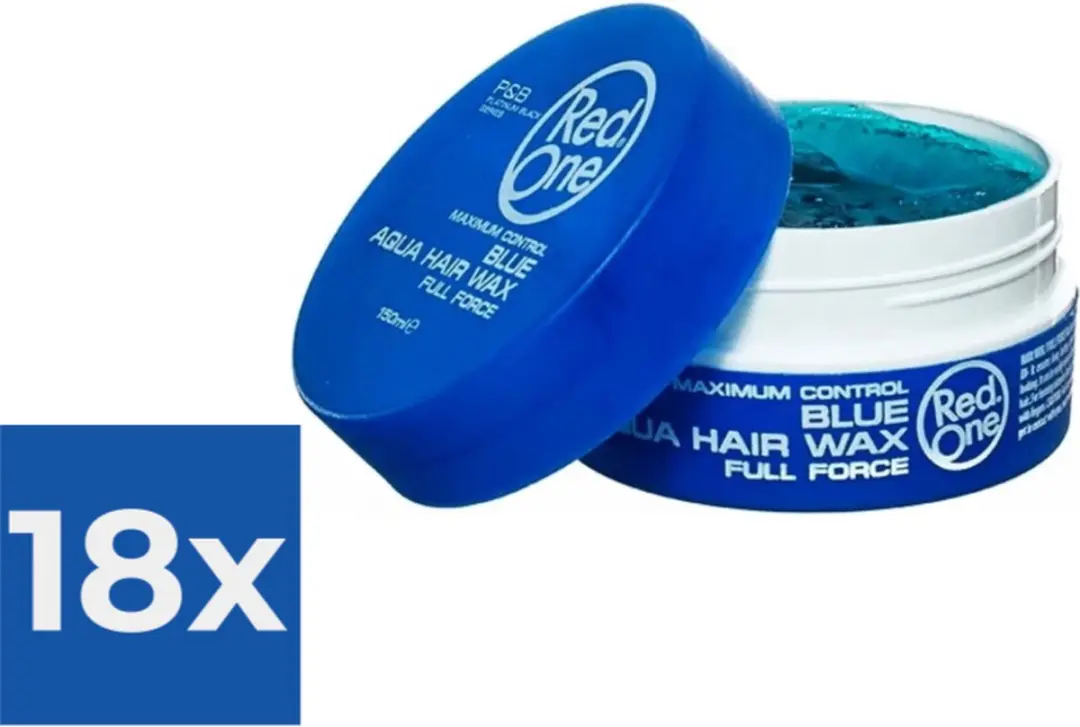 Red One Aqua Hair Wax Blauw