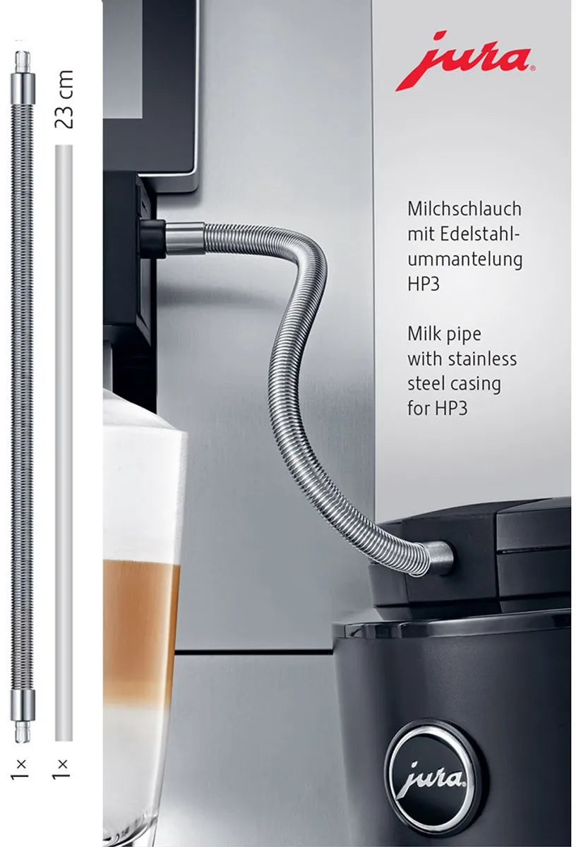 Jura HP3 Melkslang RVS Ommanteling 24114