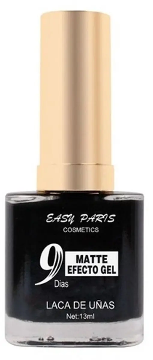 Easy Paris Nagellak Mat Zwart 062