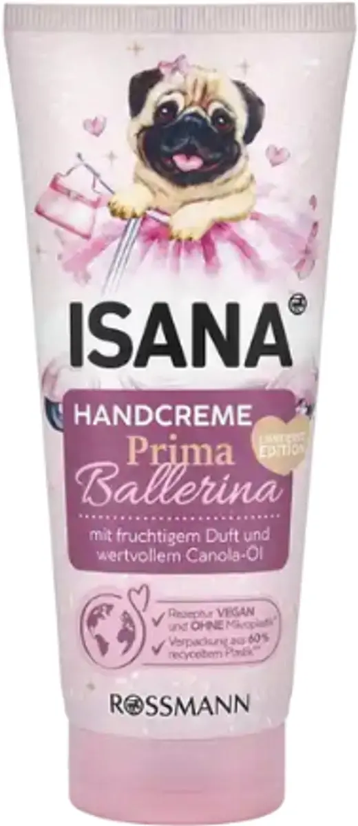 Isana Handcrème Prima Ballerina 100ml