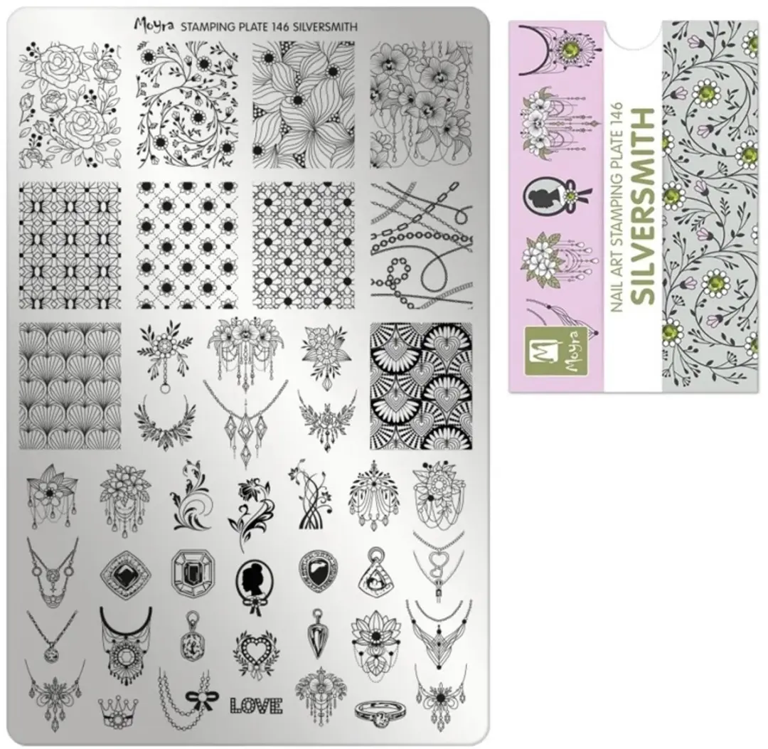 Moyra Stamping Plate 146 Silversmith
