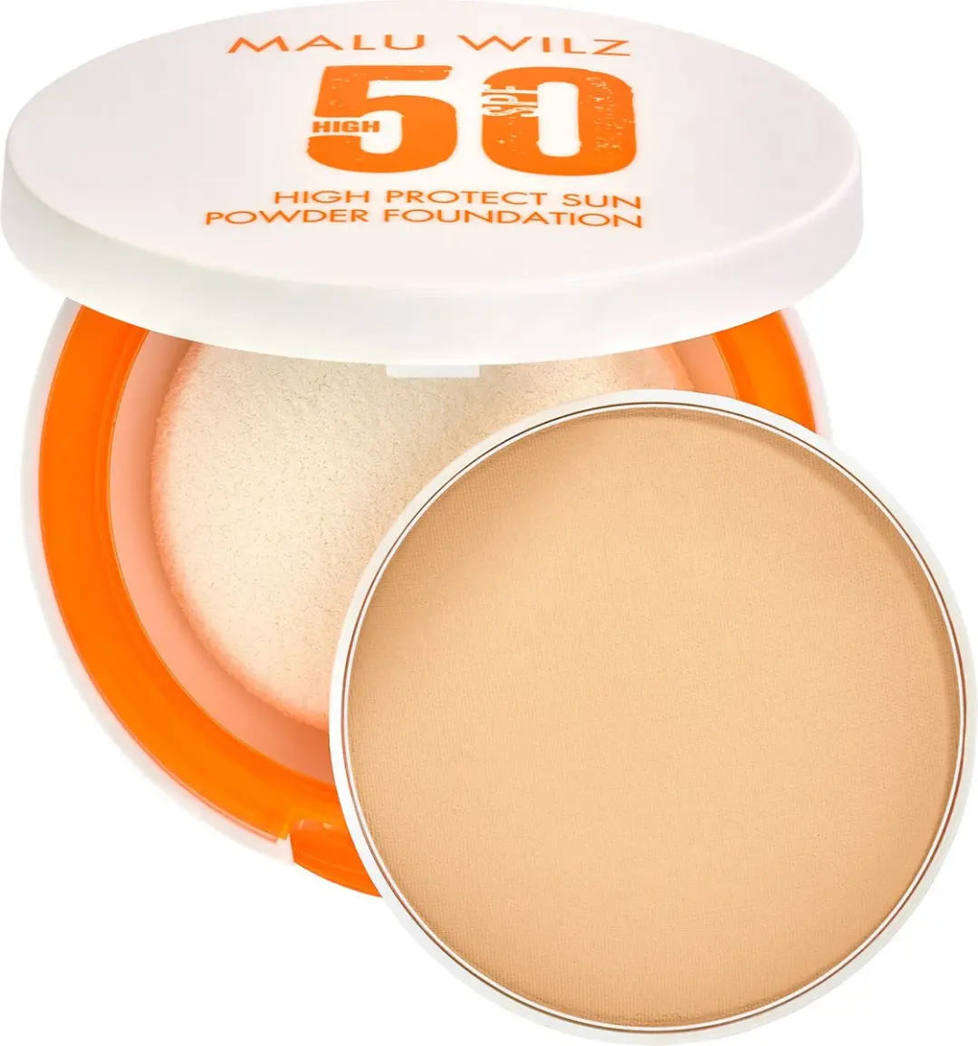 Malu Wilz High Protection Sun Powder Foundation SPF 50 - Cool beige 9g