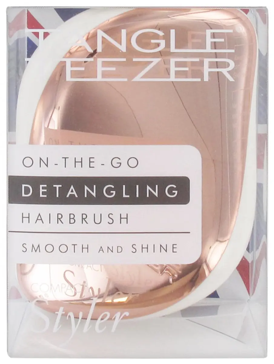 Tangle Teezer Compact Styler Rose Gold Cream