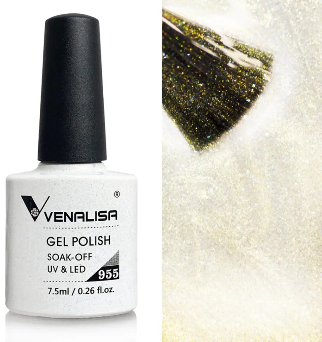 Venalisa UV Gellak Parelmoer Wit 7.5ml
