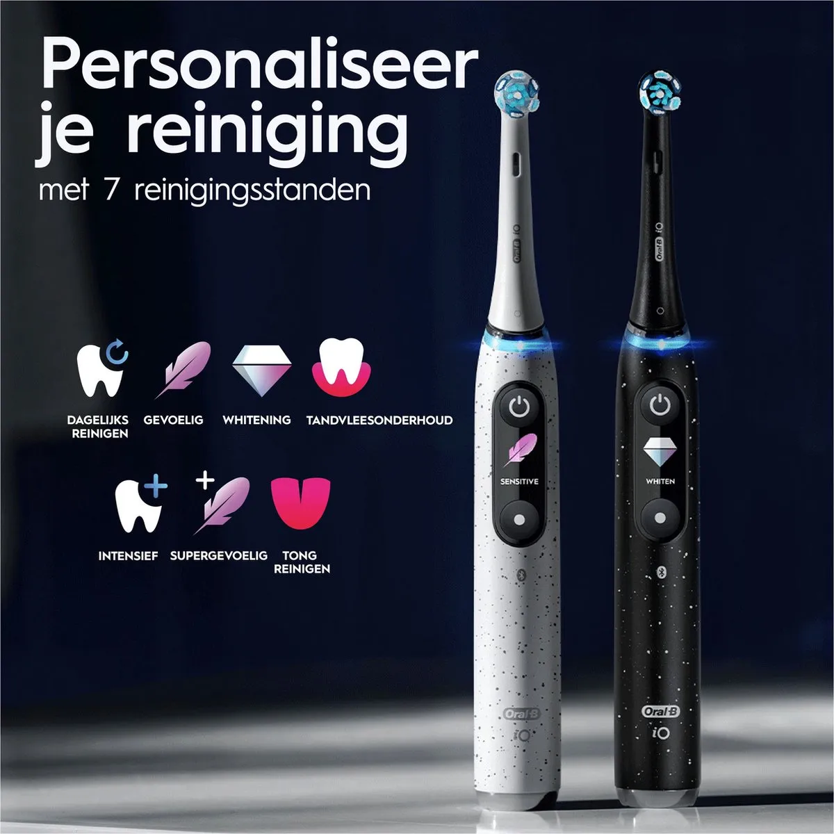 Oral-B iO 10 Elektrische Tandenborstel - Zwart - afbeelding 6 van 6