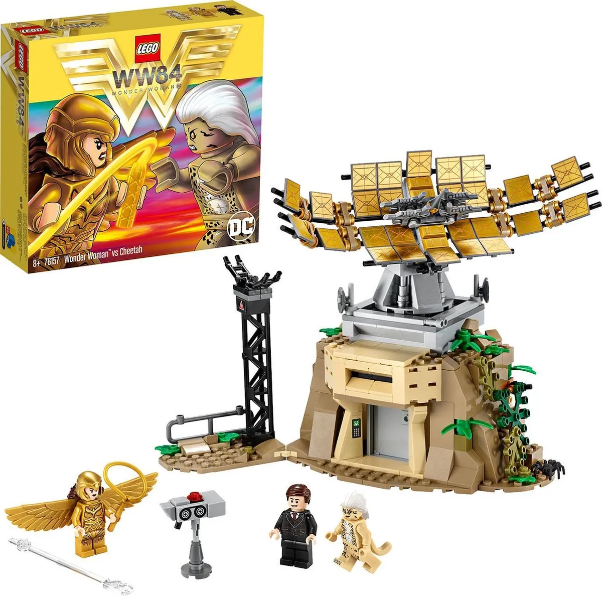LEGO Wonder Woman VS Cheetah 76157 - 371 Stukken