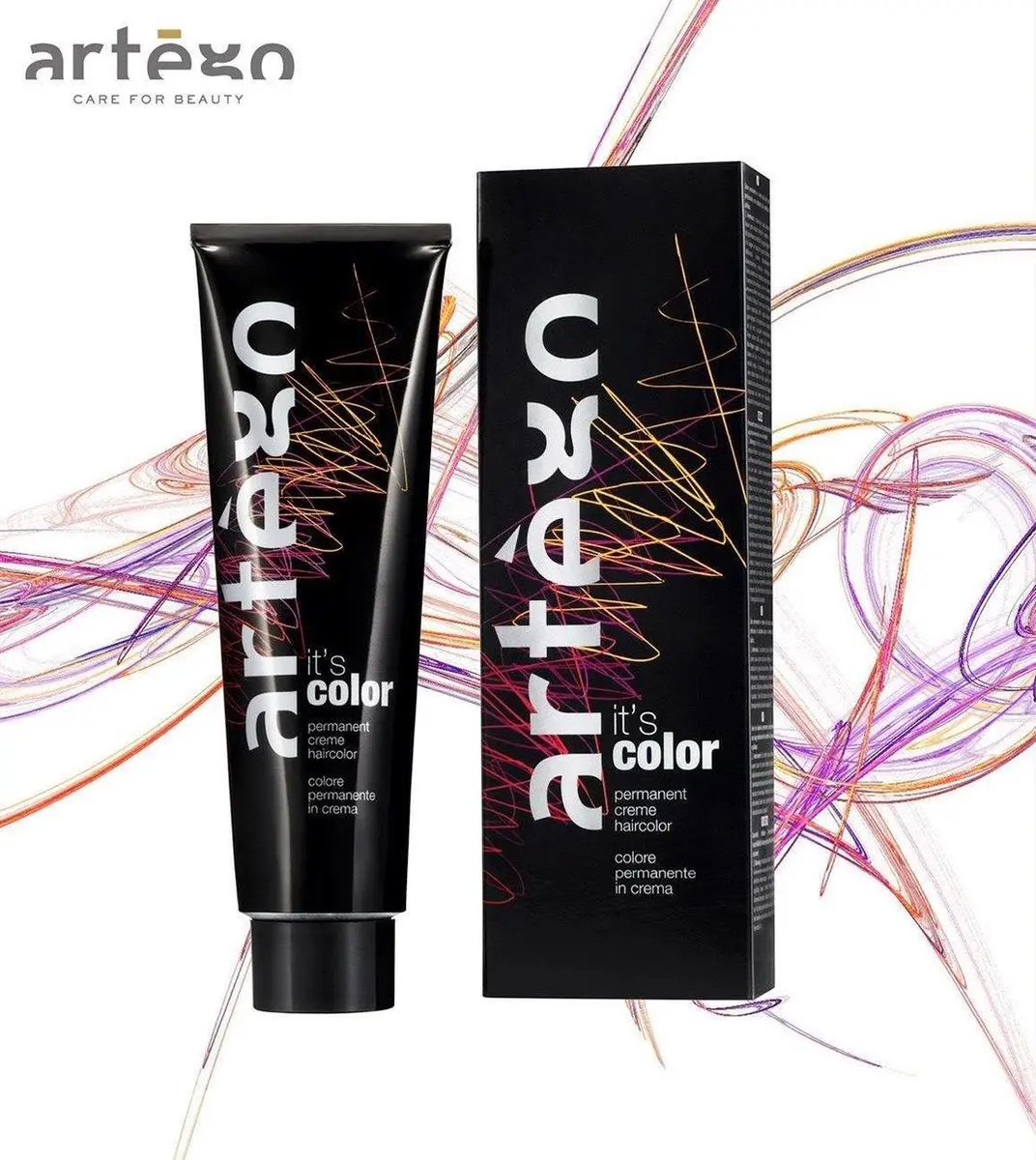 Artègo It's Color Permanent Haarkleuring 7.41 Medium Copper Cold Blonde 150ml