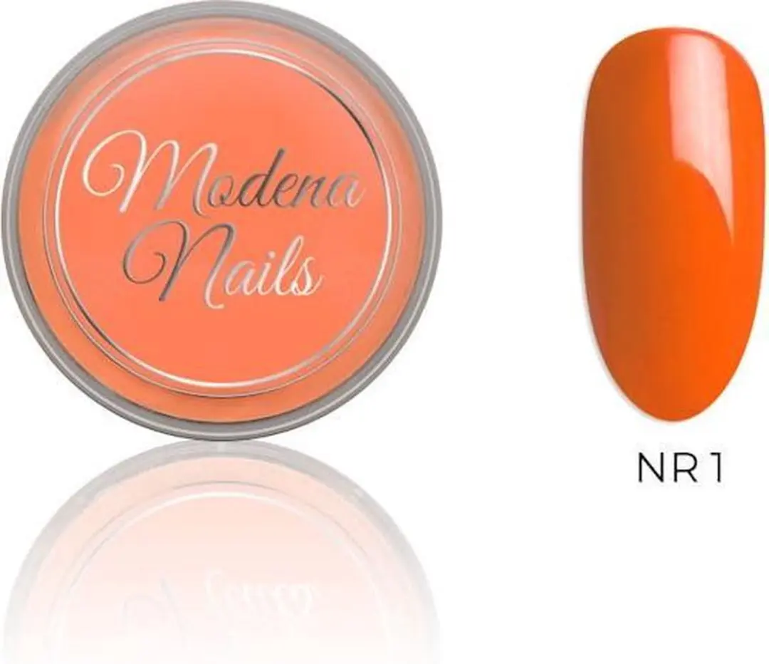 Modena Nails Acryl Neon Oranje 01