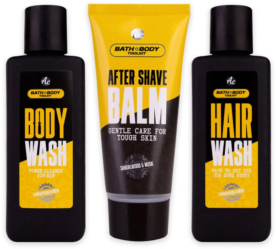 Accentra Badset Sandelhout & Musk - 250ml Shampoo & Bodylotion