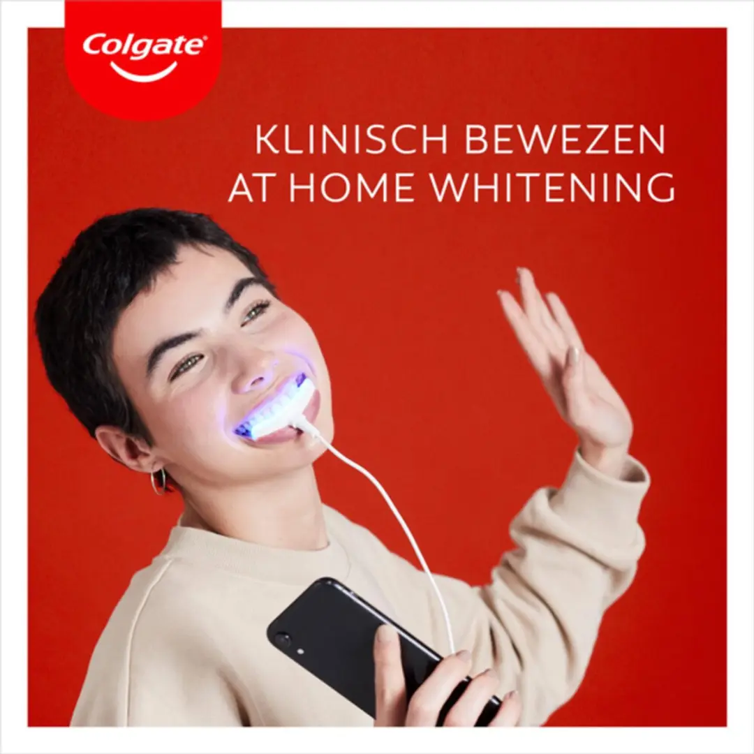 Colgate Max White Ultimate Led Whitening Kit - 2 Stuks
