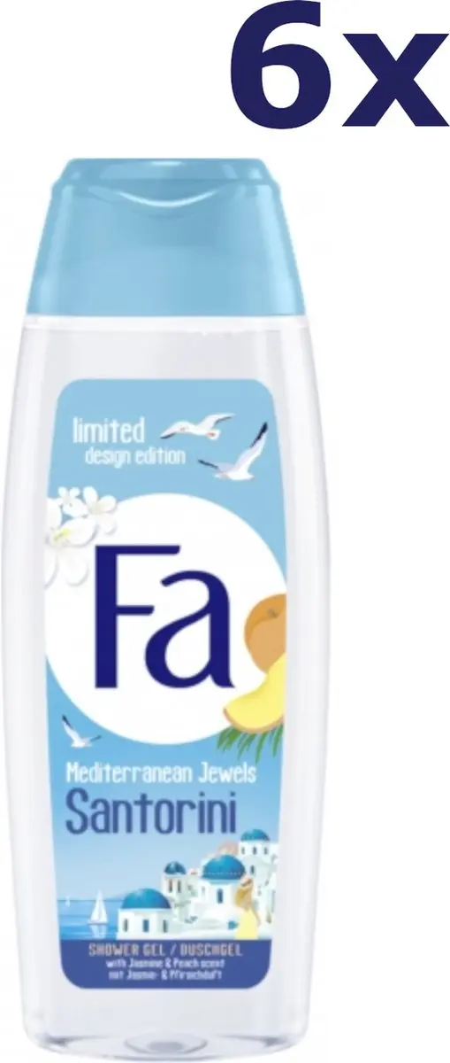 Fa Douchegel Mediterranean Jewels Santorini 250ml