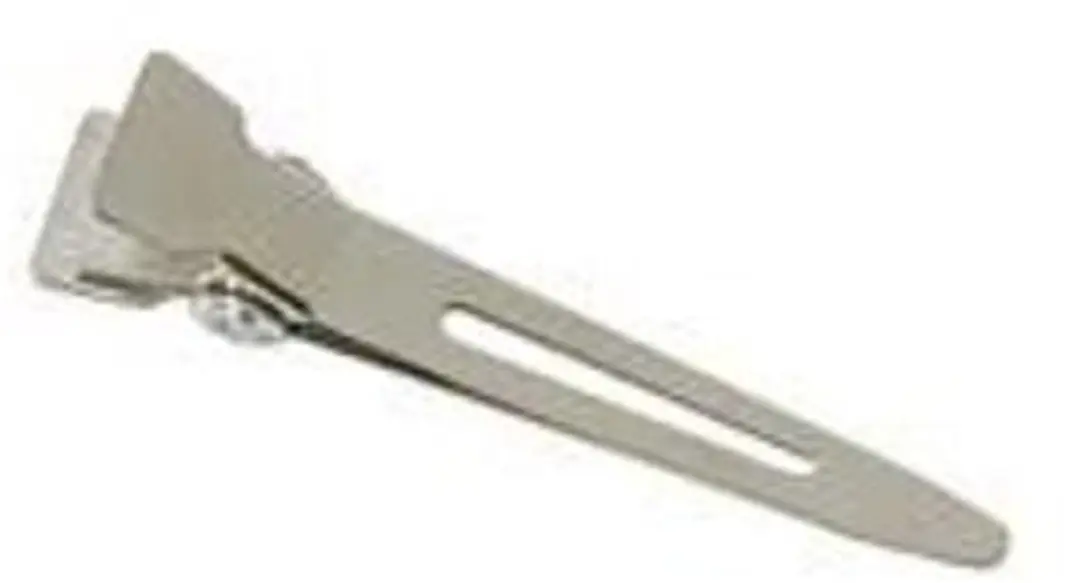 Comair Metalen Clips Spits Kort - 20 Stuks - Zwart