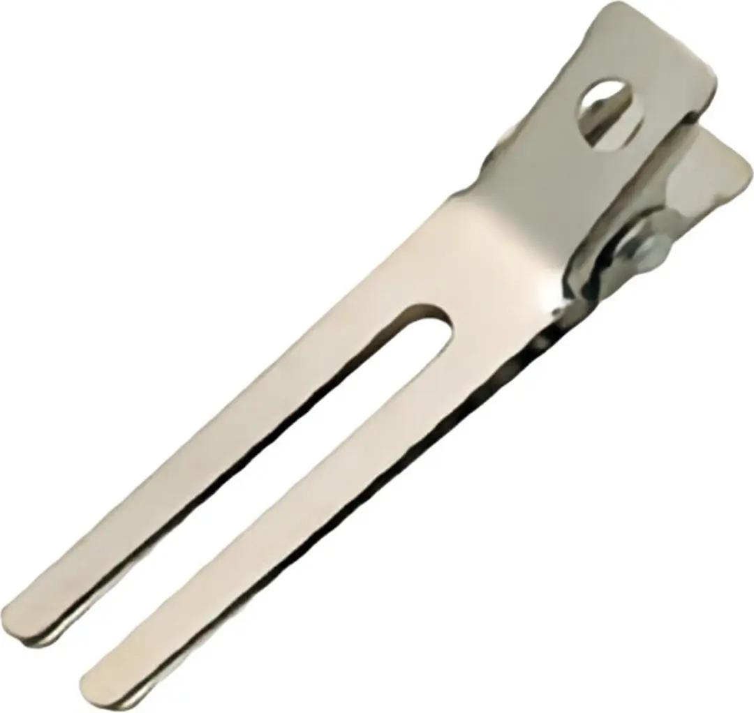 Comair Metalen Clips Spits Kort - 20 Stuks - Zwart