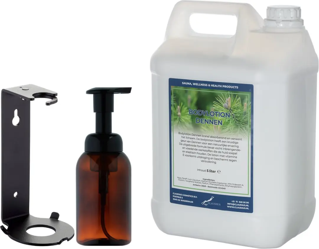 Splashbox Cosmetics Zeepdispenser 300ml + Bodylotion 5.3L Navulling