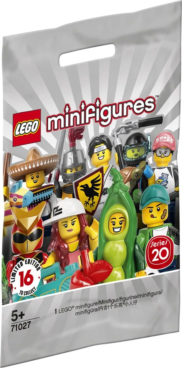 LEGO Minifigures Serie 20 71027 - 1 Stuk - Multikleur