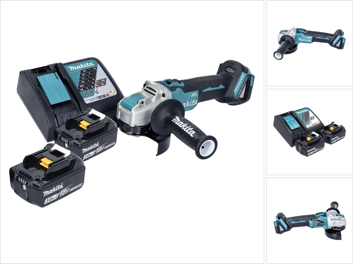 Makita DGA 521 RFX1 Haakse Slijper 18V