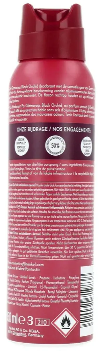 Fa Deodorant Spray Glamourous Moments 150ml