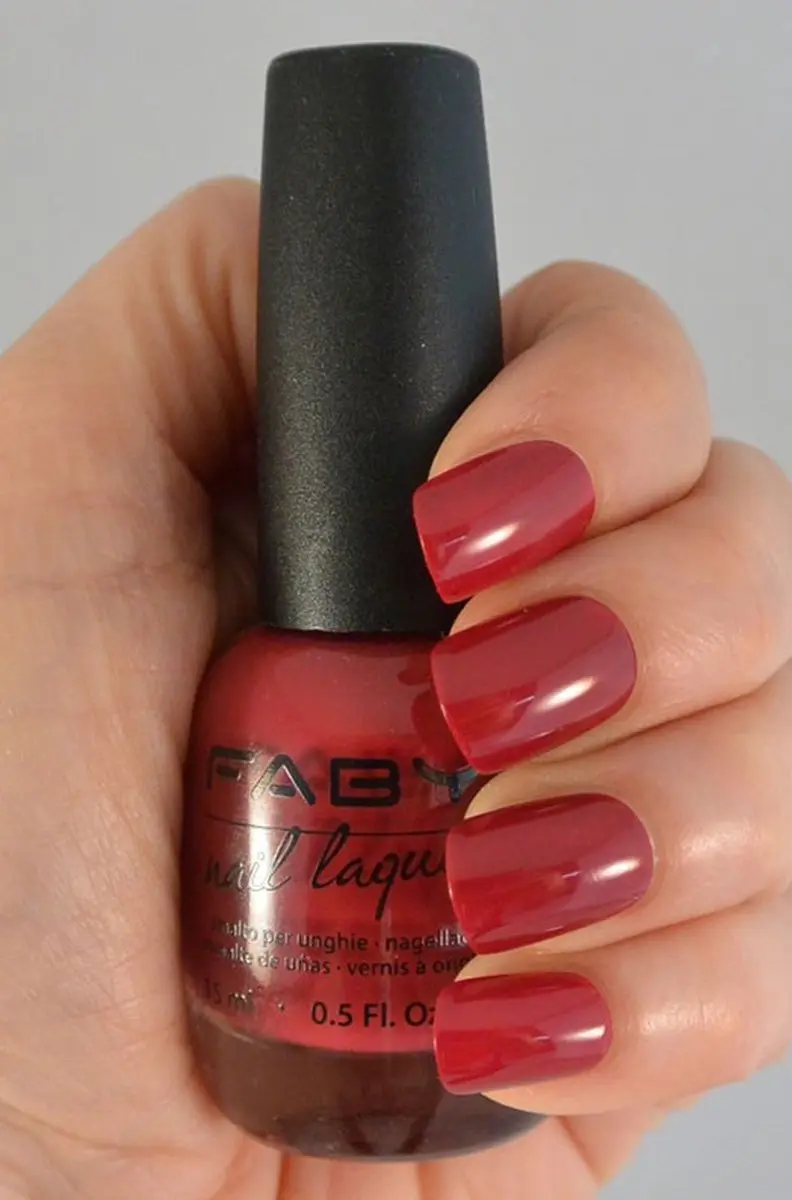 FABY I Believe in Lies! Vegan Nagellak Rood - 15ml