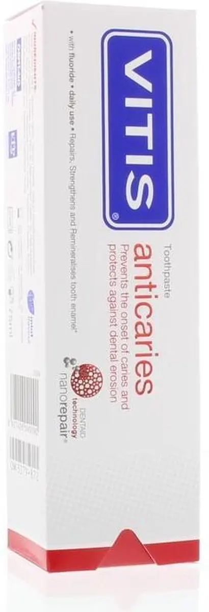 Vitis Anti-cariës Tandpasta 75ml