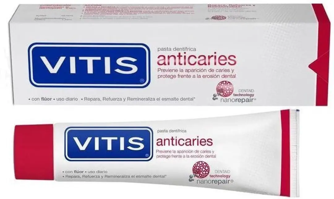 Vitis Anti-cariës Tandpasta 75ml