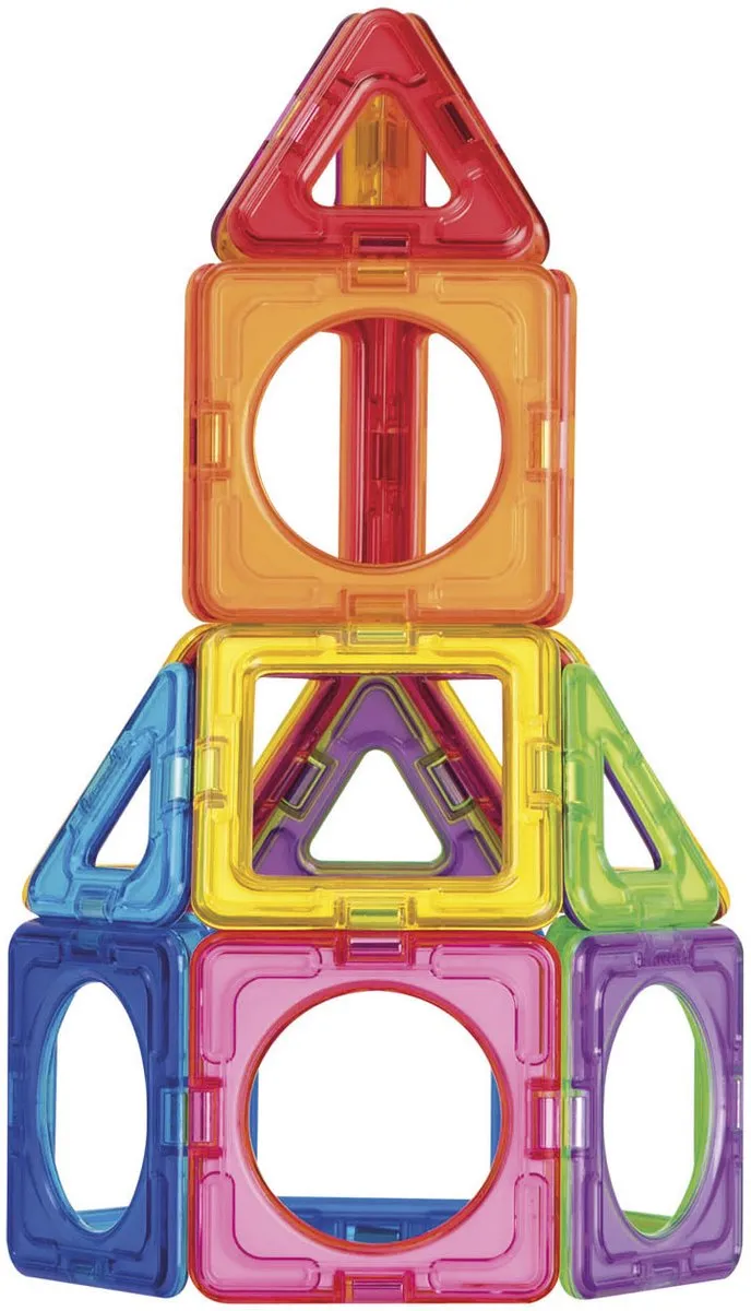 Magformers Basic Plus Bouwset 26-delig - Multicolor