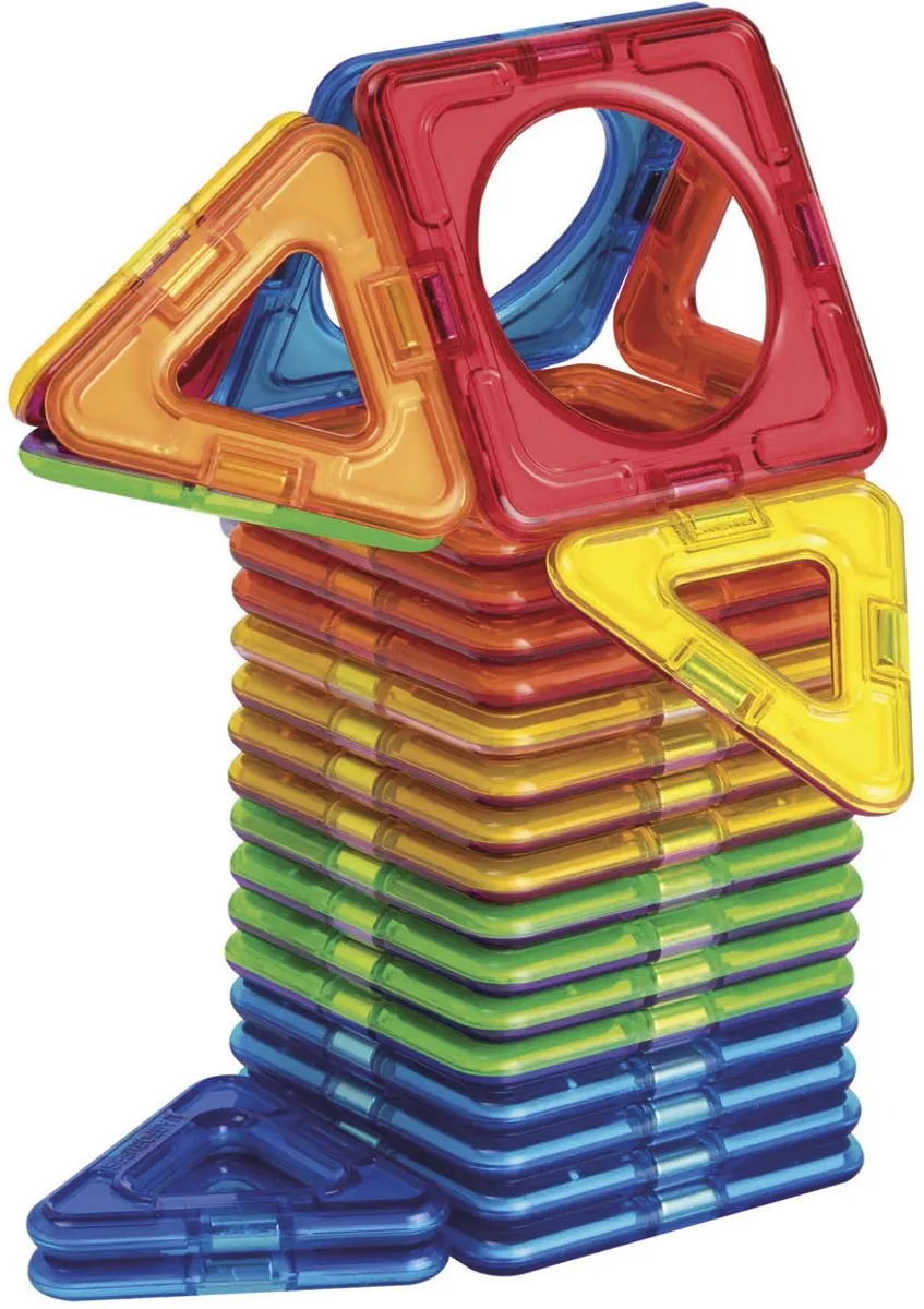 Magformers Basic Plus Bouwset 26-delig - Multicolor