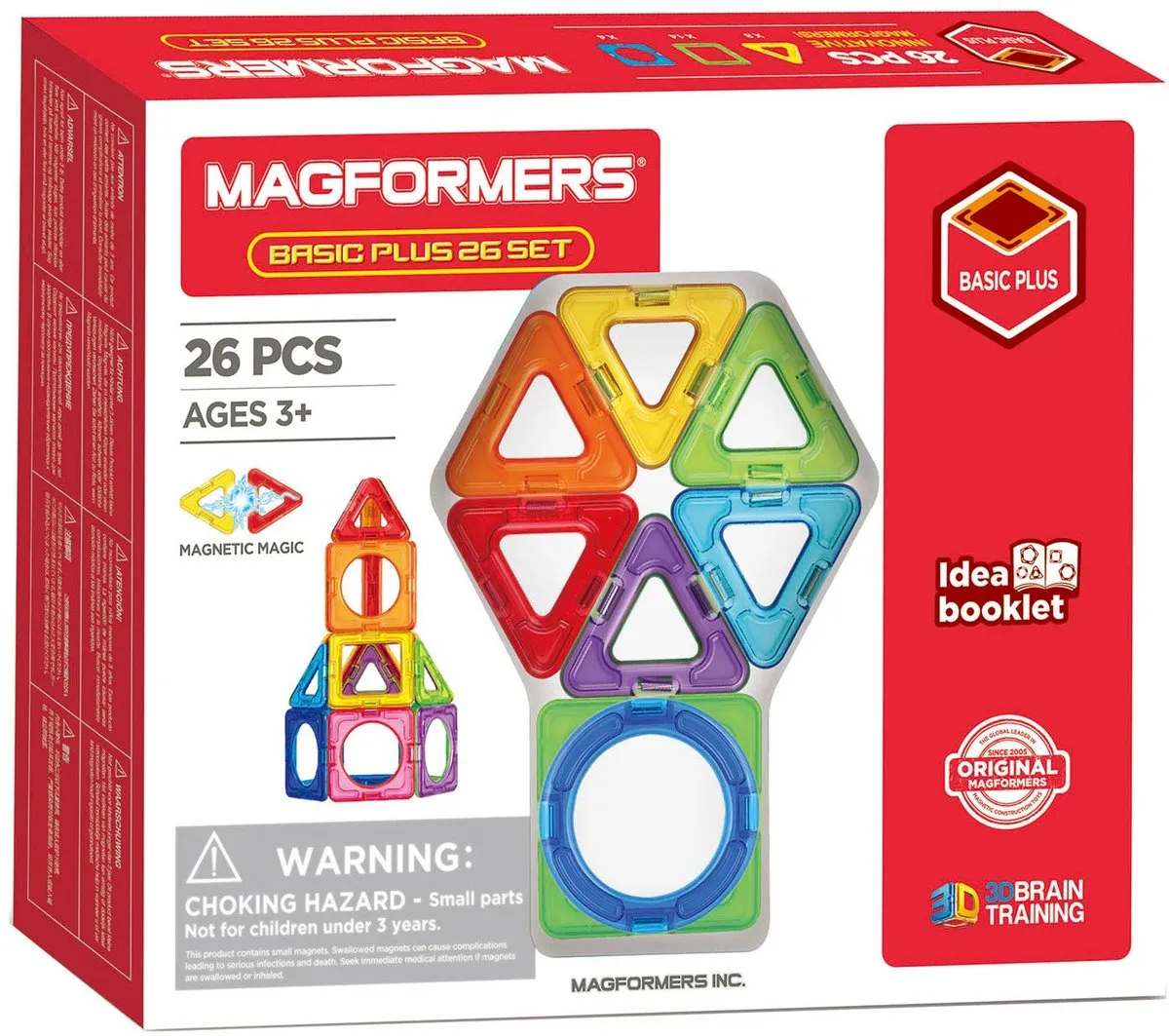 Magformers Basic Plus Bouwset 26-delig