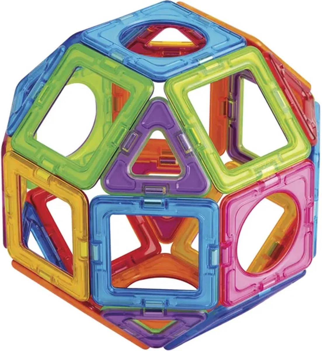 Magformers Basic Plus Bouwset 26-delig - Multicolor