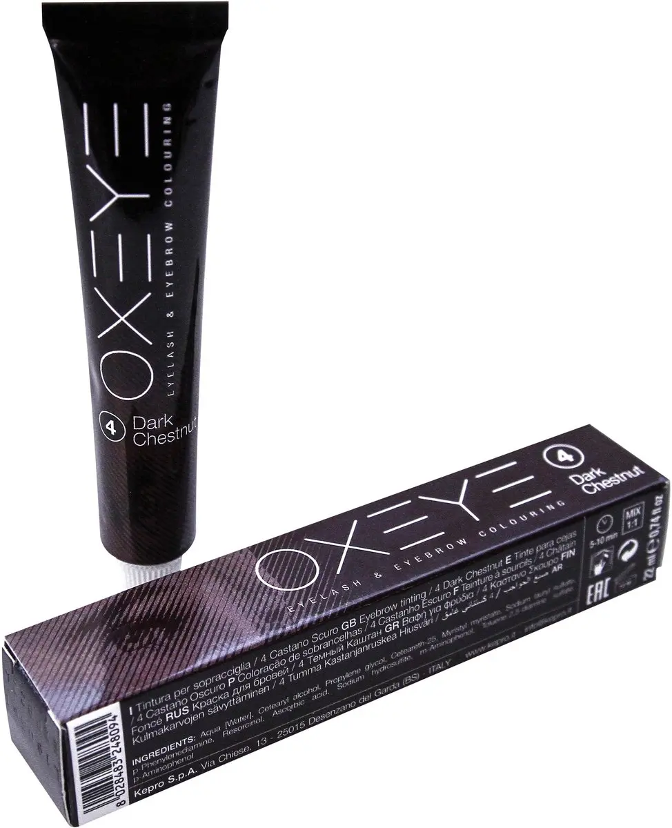 KayPro Oxeye Eyebrow Coloring Donker Kastanje 22ml