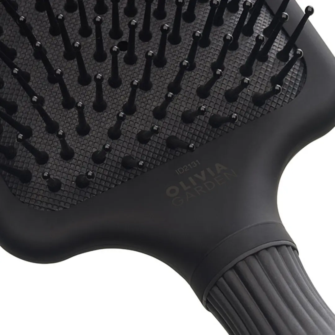 Olivia Garden Expert Care Nylon Borstels - Zwart