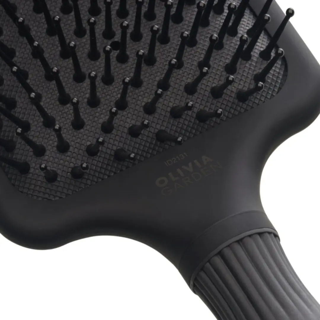 Olivia Garden Expert Care Nylon Borstels - Zwart