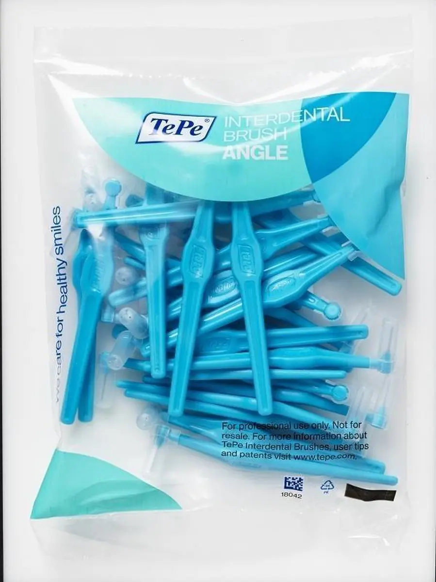 TePe Angle Interdentale Ragers Blauw 0,6mm
