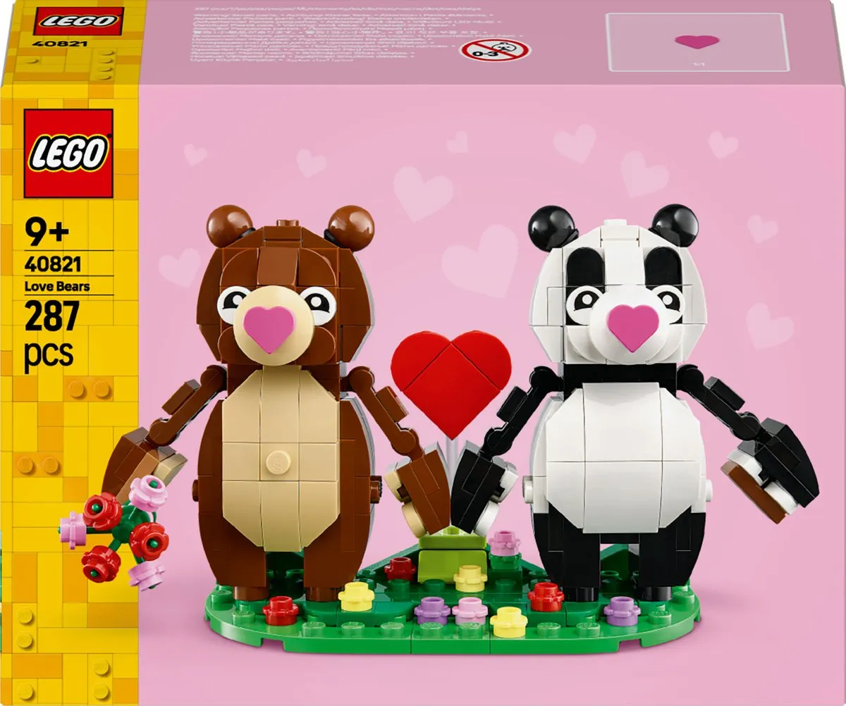 LEGO Valentijn Verliefde Beren 40821