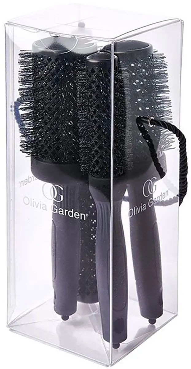 Olivia Garden Black Label Thermal 4-delige Set