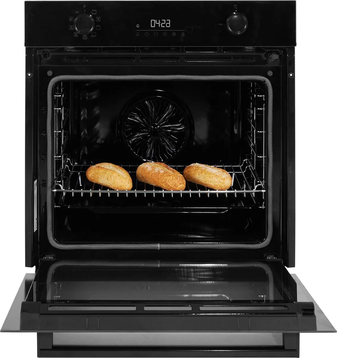 Beko BBIM173001BPE Inbouwoven 72L - Zwart