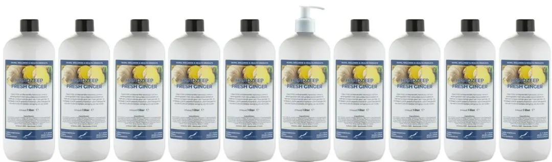 Splashbox Cosmetics Handzeep Fresh Ginger 1L